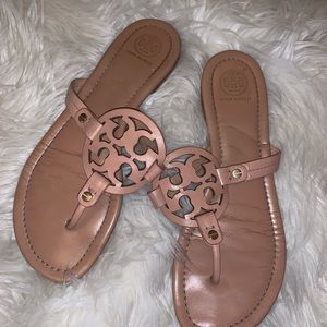 Tory Burch Miller Sandal monogram flip flop